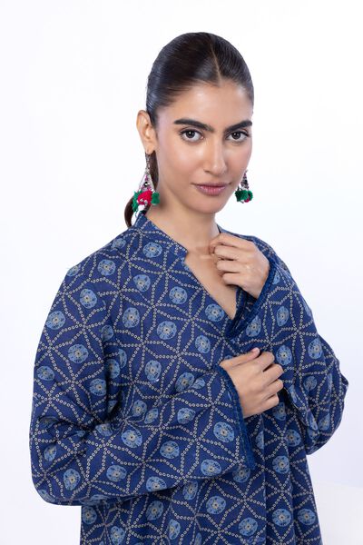 Printed | Khaddar | Tailored 2 Piece | Top and Bottom | GBP 15.00