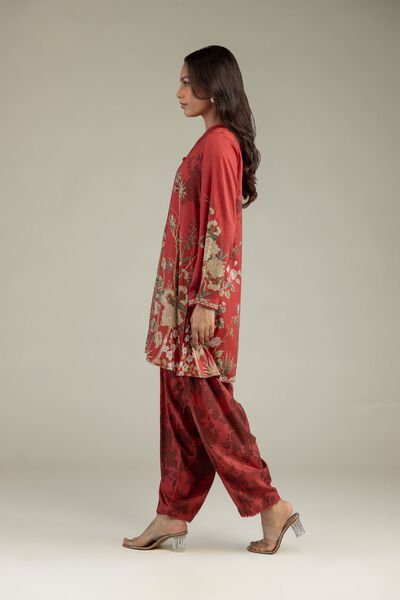 Printed | Viscose | Floral Printed Pants | GBP 25.00