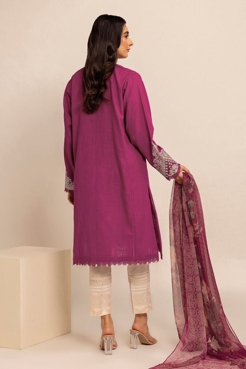 Crosshatch | Embroidered | Fabrics 2 Piece | Top Dupatta | null