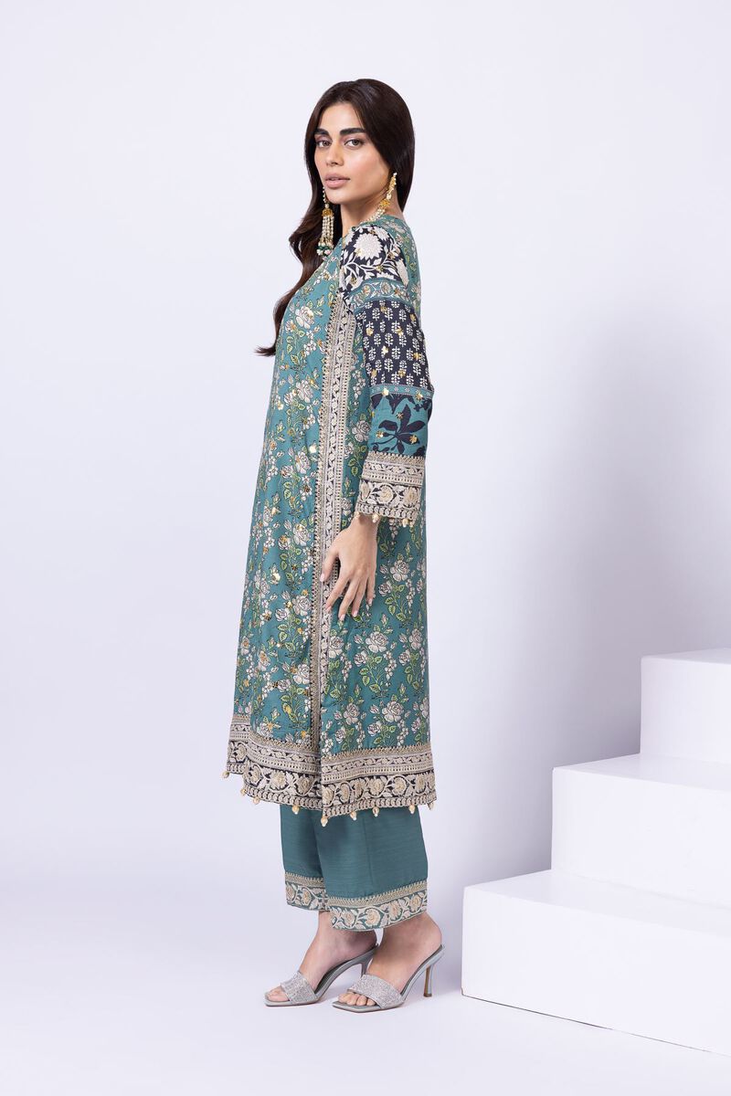 Embroidered | Russian Raw Silk | Pants | GBP 7.50