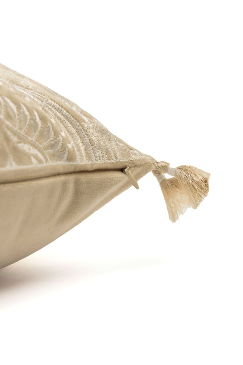 Velvet | Embroidered | Cushion Cover | null