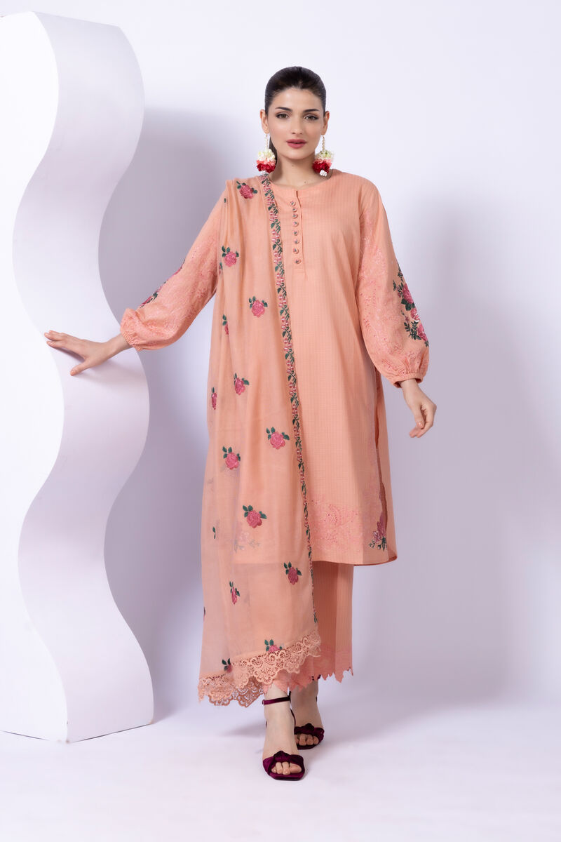 Embroidered | Viscose Polyester Net | Dupatta | GBP 35.00