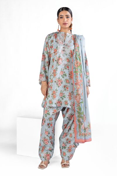 Embroidered | Lawn | Fabrics 3 Piece | GBP 20.00