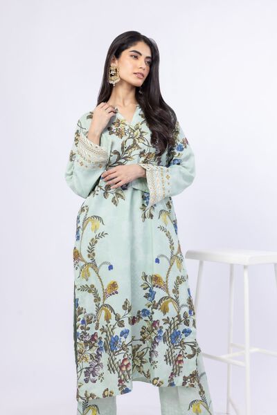 Embroidered | Russian Raw Silk | Kurta | GBP 35.00