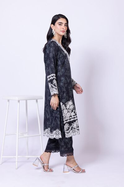 Embroidered | Cotton Satin | Pants | GBP 8.50