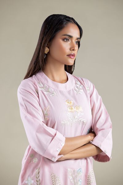 Embroidered | Cotton Dobby | Kurta | GBP 35.00