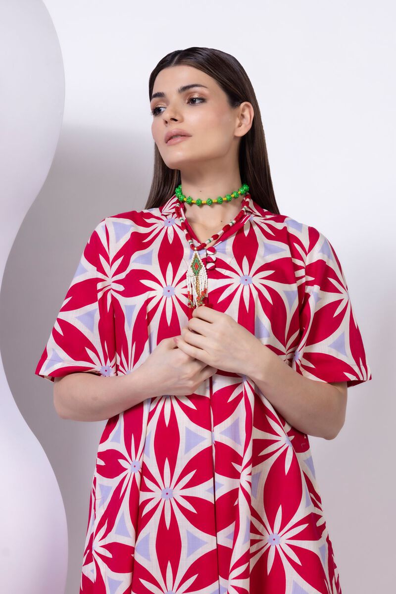 Printed | Crosshatch Poplin | Kurta | GBP 6.00