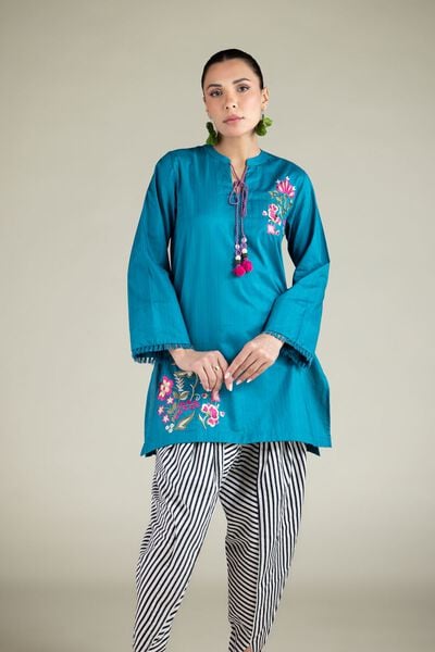 Embroidered | Cotton Dobby | Kurta | GBP 30.00