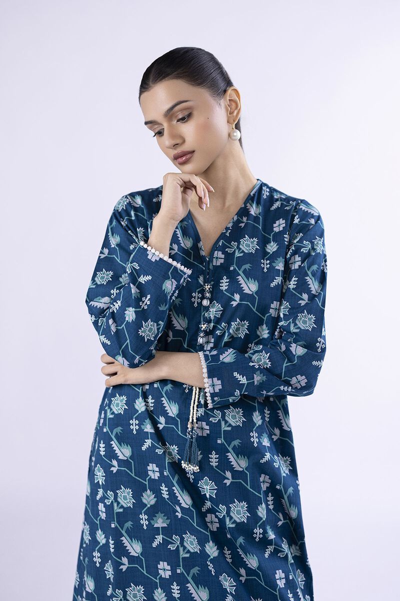 Printed | Crosshatch Poplin | Kurta | GBP 20.00