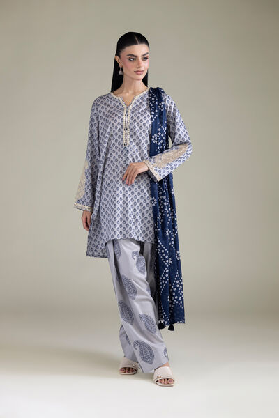 Embroidered | Cambric | Tailored 3 Piece | GBP 60.00
