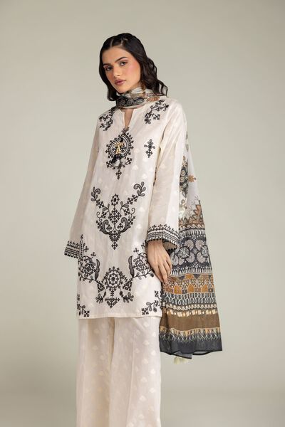 Embroidered | Broshia | Tailored 3 Piece | GBP 70.00