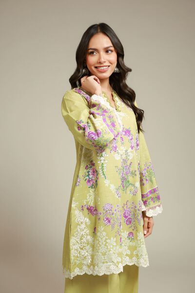 Embroidered | Cambric | Floral Lace Co-ords | GBP 40.00