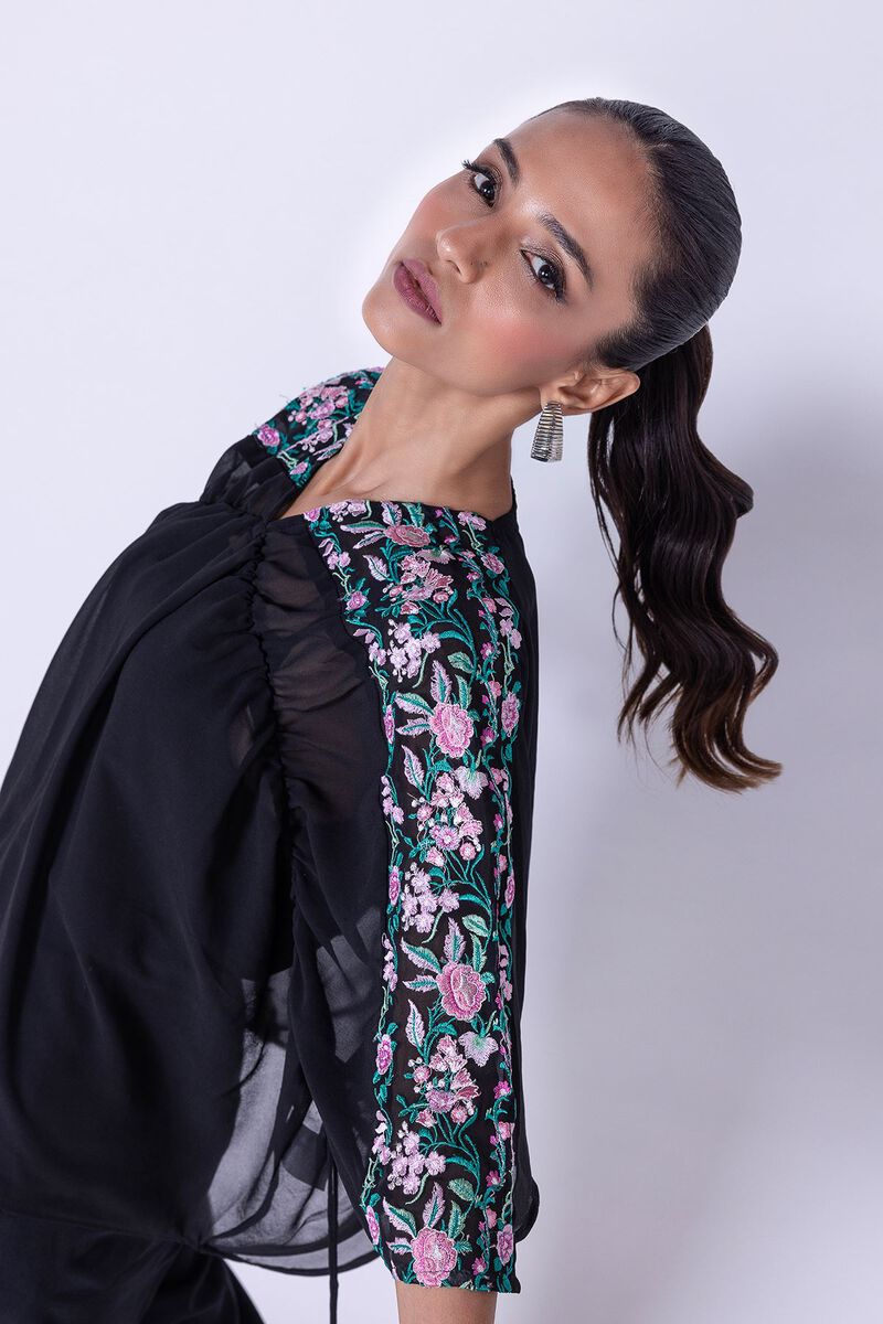 Embroidered | Georgette Chiffon | Tunic | GBP 7.50