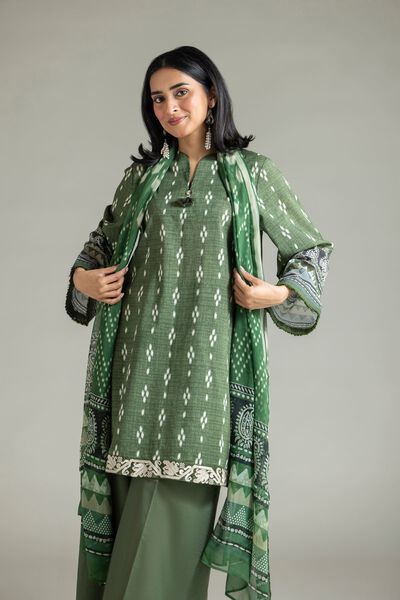 Embroidered | Lawn | 3-Piece Lawn Tailored Set | GBP 50.00
