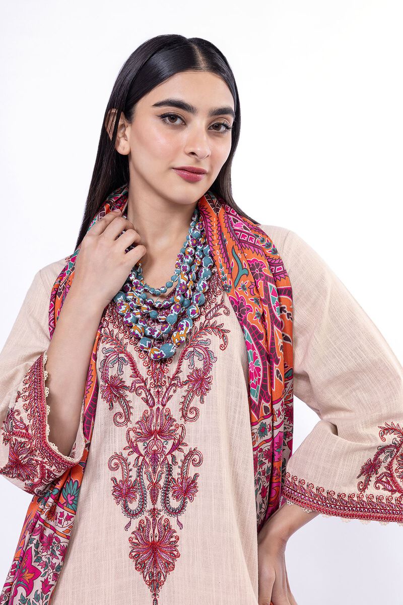 Embroidered | Khaddar | Fabrics 3 Piece | null