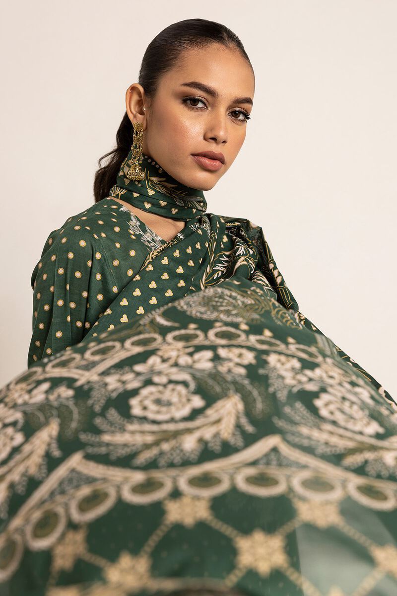 Lawn | Embroidered | Fabrics 2 Piece | Top Dupatta | null