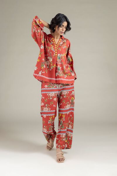 Printed | Viscose Crepe | Shirt | GBP 25.00