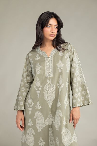 Cambric | Beige Cambric Kurta | GBP 35.00