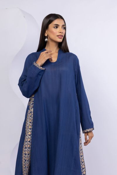 Embroidered | Leno | Kurta | GBP 15.00
