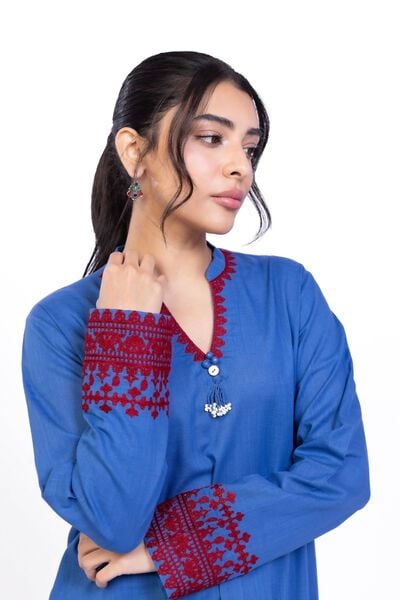 Embroidered | Heavy Textured Cotton | Kurta | GBP 25.00