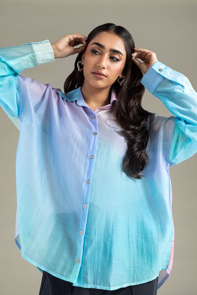 Printed | Raw Silk | Shirt | GBP 9.00