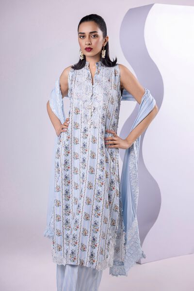 Embroidered | Russian Raw Silk | Kurta | GBP 50.00