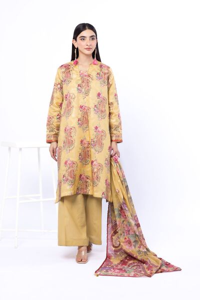 Printed | Jacquard | Fabrics 3 Piece | GBP 35.00