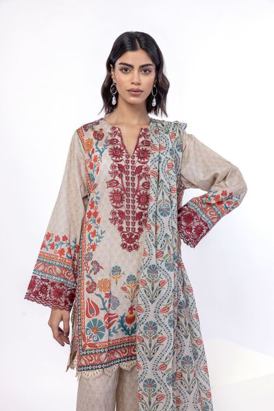 Embroidered | Lawn | Fabrics 3 Piece | GBP 35.00