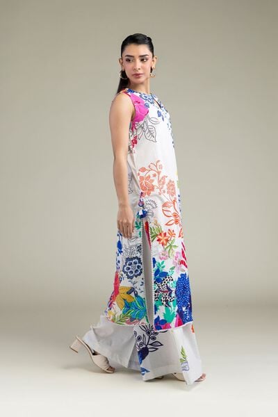 Printed | Cotton Dobby | Summer Floral Pants | GBP 25.00