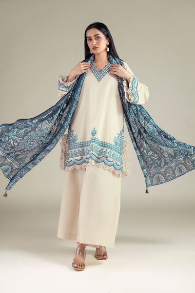Embroidered | Cambric | Tailored Cambric Set | GBP 65.00