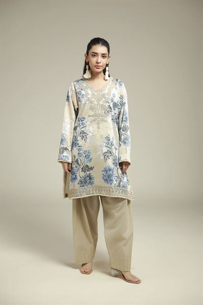 Printed | Satin | Fabrics 2 Piece | GBP 15.00
