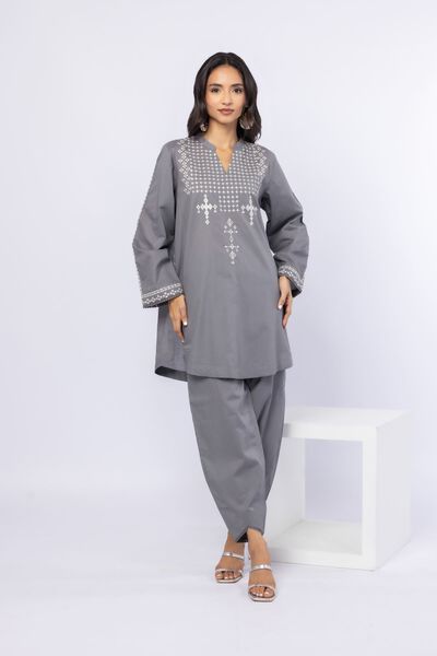 Embroidered | Cotton Dobby | Kurta | GBP 25.00