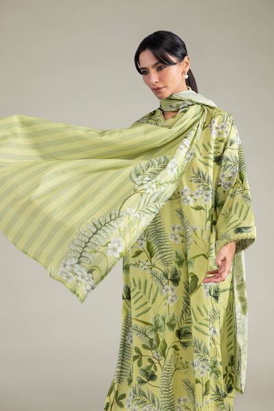 Printed | Lawn | Floral Lawn Dupatta | GBP 25.00
