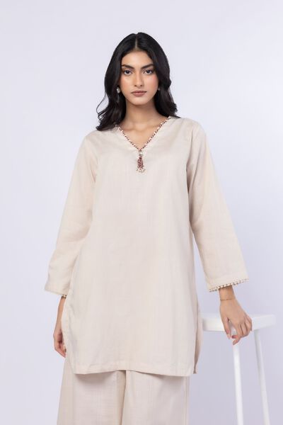 Dyed | Crosshatch Poplin | Kurta | GBP 25.00