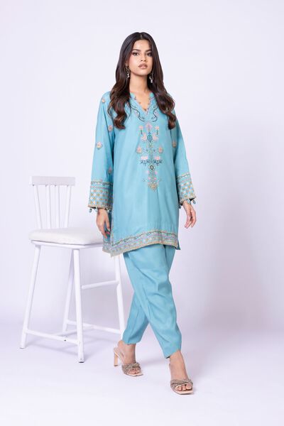 Dyed | Raw Silk | Pants | GBP 6.00