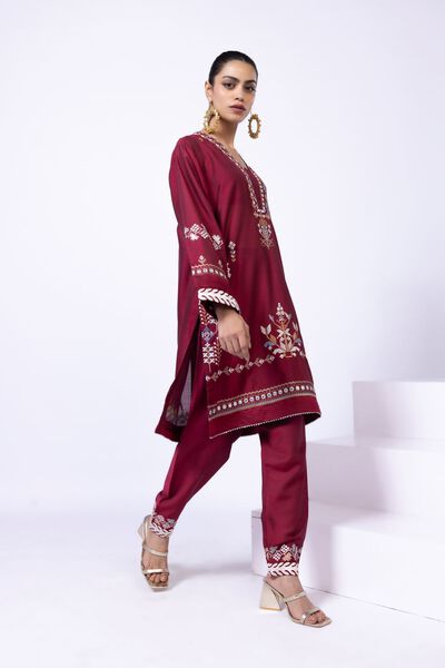 Embroidered | Raw Silk | Shalwar | GBP 20.00