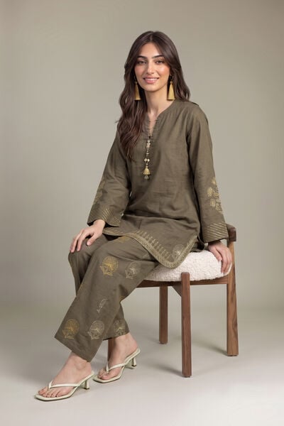 Embroidered | Heavy Textured Cotton | Kurta | GBP 35.00