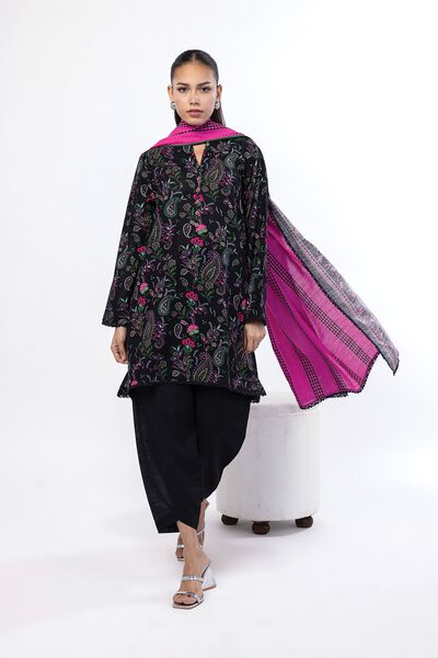 Printed | Khaddar | Tailored 3 Piece | GBP 40.00