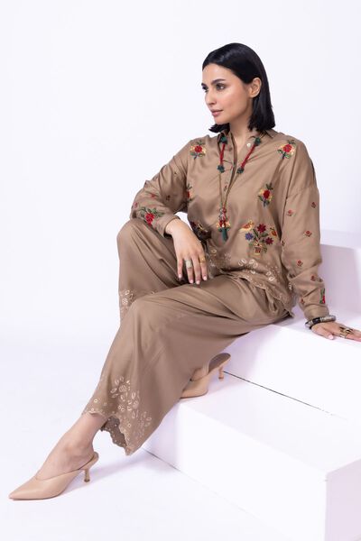 Embroidered | Viscose Crepe | Blouse | GBP 7.50