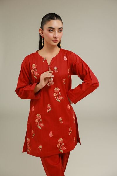 Embroidered | Cotton Dobby | Kurta | GBP 30.00