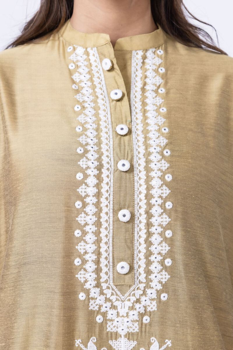 Embroidered | Raw Silk | Kurta | GBP 19.50