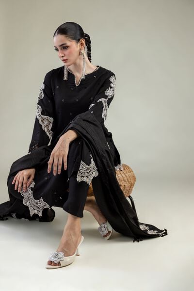 Raw Silk | 3-Piece Co-ord Set | GBP 130.00