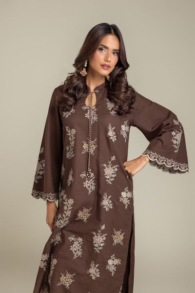 Embroidered | Khaddar | Kurta | GBP 45.00