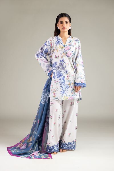 Embroidered | Lawn | Fabrics 3 Piece | GBP 35.00