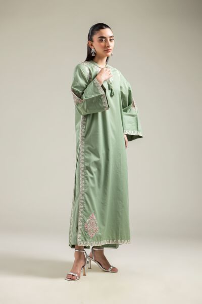 Embroidered | Mesuri | Solid Mesuri Pants | GBP 15.00