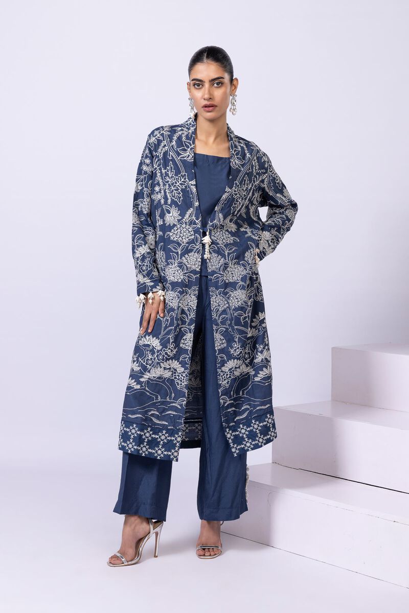 Embroidered | Viscose Oak Silk | Jacket | GBP 100.00