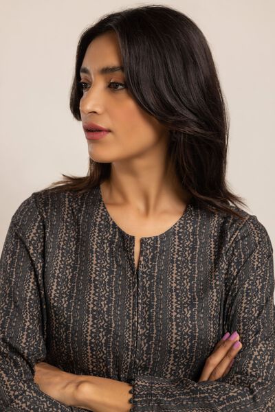 Kurta, BLACK, hi-res