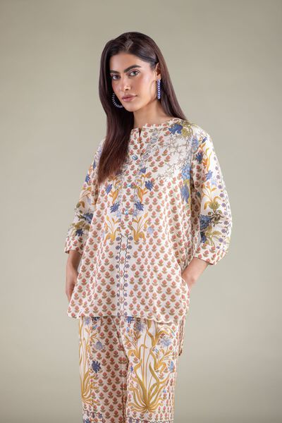 Embroidered | Textured Weave | Shirt | GBP 25.00