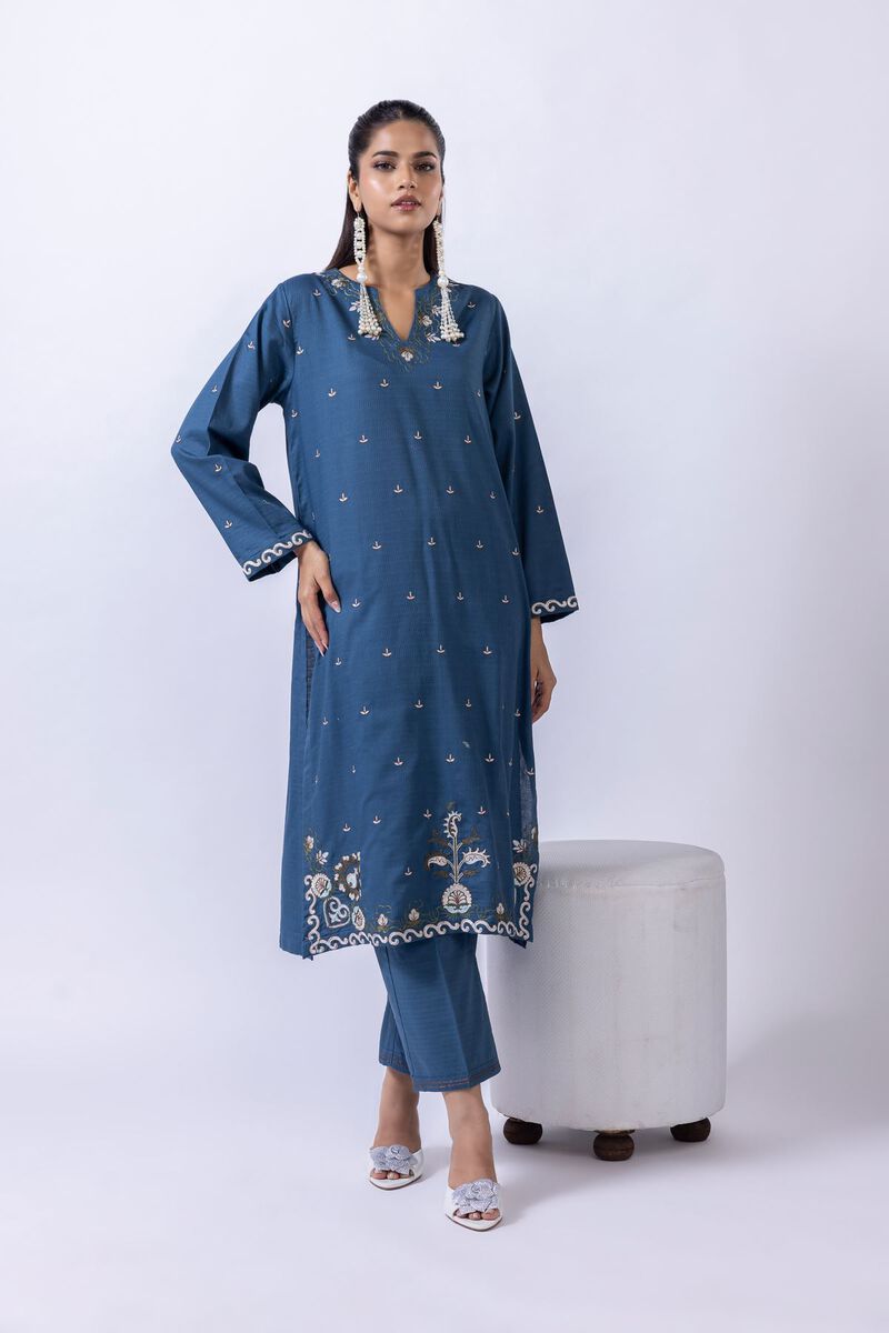 Embroidered | Cotton Dobby | Kurta | GBP 30.00