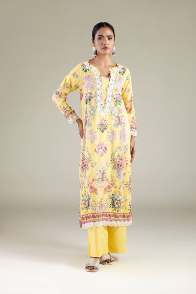 Embroidered | Viscose | Relaxed Solid Pants | GBP 4.50